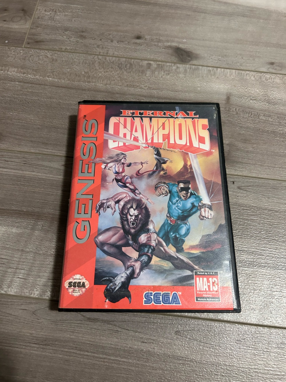 Genesis Eternal Champions Game Sega
